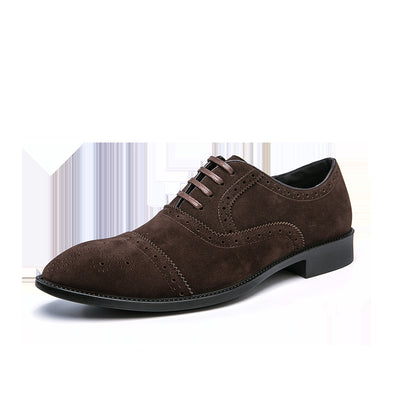 Zapatos de Cuero Grabados Estilo Casual para Hombre - Image 13