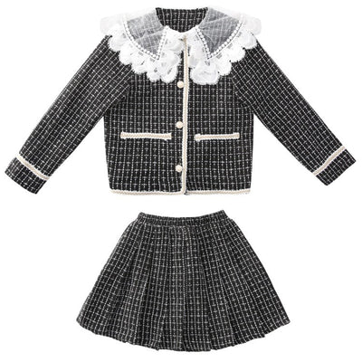 Falda Western Cuadros Solapa Elegante - Image 13