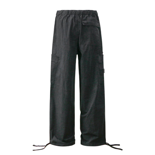 Pantalones Casuales Holgados de Pierna Recta en Colores Sólidos - Image 21