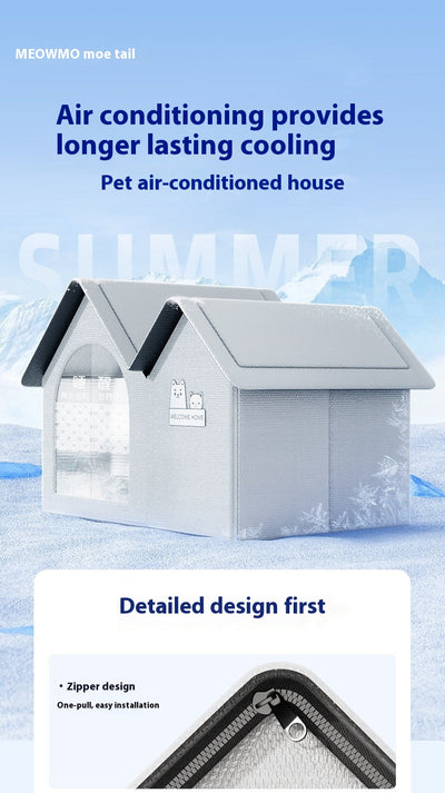 Casa Refrigerada para Gatos con Colchoneta Enfriante de Hielo - Image 16