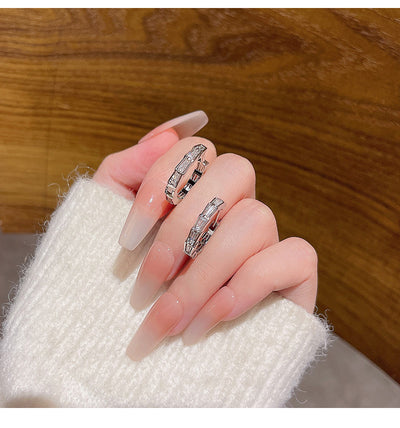 Aros de Plata Esterlina con Circonita Cúbica - Diseño Minimalista - Image 17