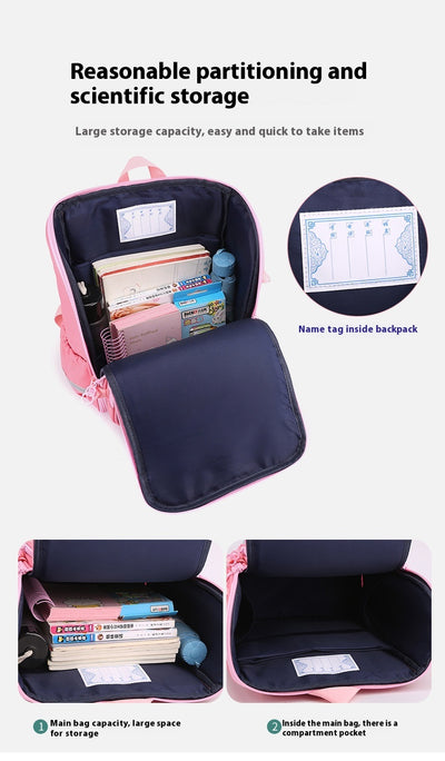 Mochila Escolar Infantil 3D con Diseños Animados Ultraligera - Image 23