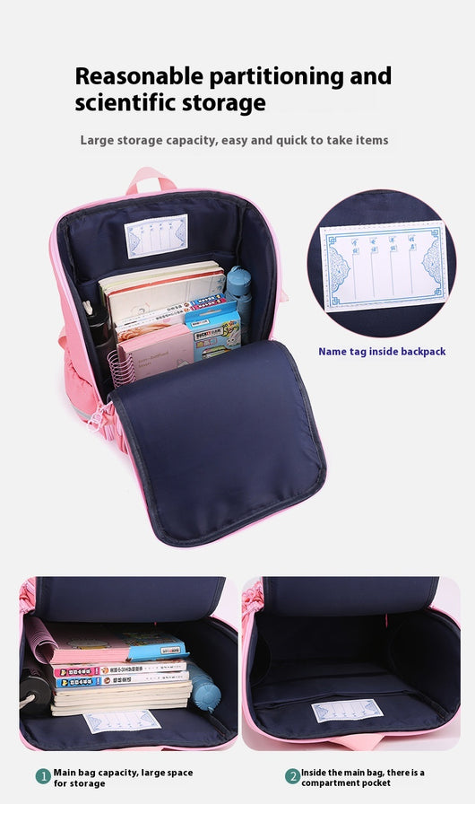 Mochila Escolar Infantil 3D con Diseños Animados Ultraligera - Image 23