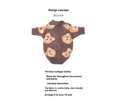 Suéter Casual Cómodo para Perros Pequeños - Image 13