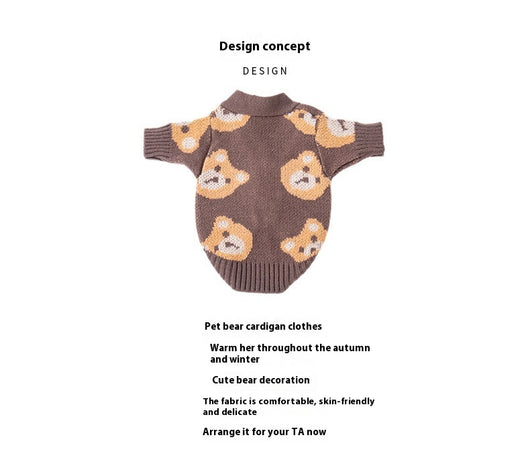 Suéter Casual Cómodo para Perros Pequeños - Image 13