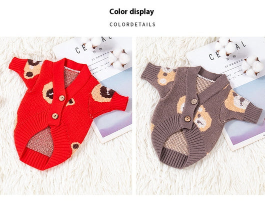 Suéter Casual Cómodo para Perros Pequeños - Image 16