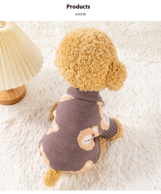 Suéter Casual Cómodo para Perros Pequeños - Image 18