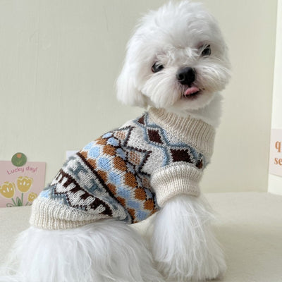 Suéter de Cashmira Marrón para Perro - Abrigo Cálido y Elegante - Image 14