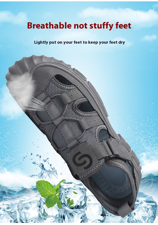 Sandalias Acuáticas Antideslizantes para Hombre con Malla Transpirable - Image 40