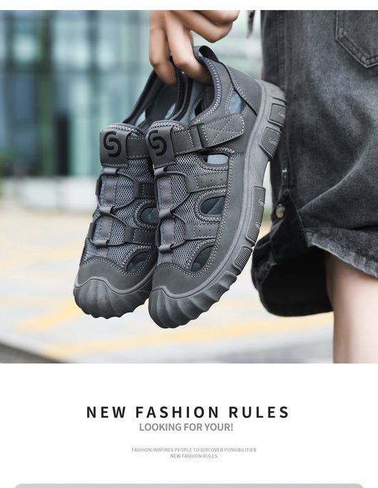 Sandalias Acuáticas Antideslizantes para Hombre con Malla Transpirable - Image 43