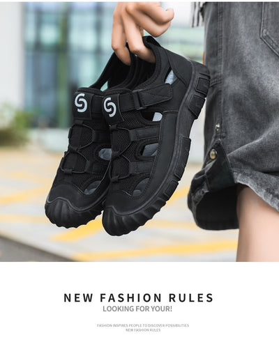 Sandalias Acuáticas Antideslizantes para Hombre con Malla Transpirable - Image 44