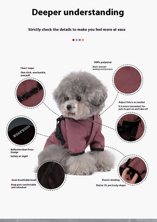 Poncho Impermeable para Perros Pequeños y Medianos - Image 21