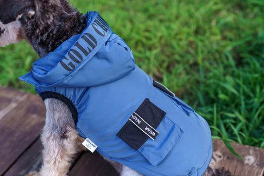 Abrigo Térmico con Capucha para Mascotas - Diseño Acolchado Invierno - Image 25