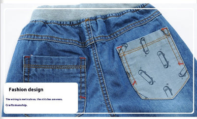 Pantalones Capri Denim Casuales para Niños - Versátiles y Cómodos - Image 20