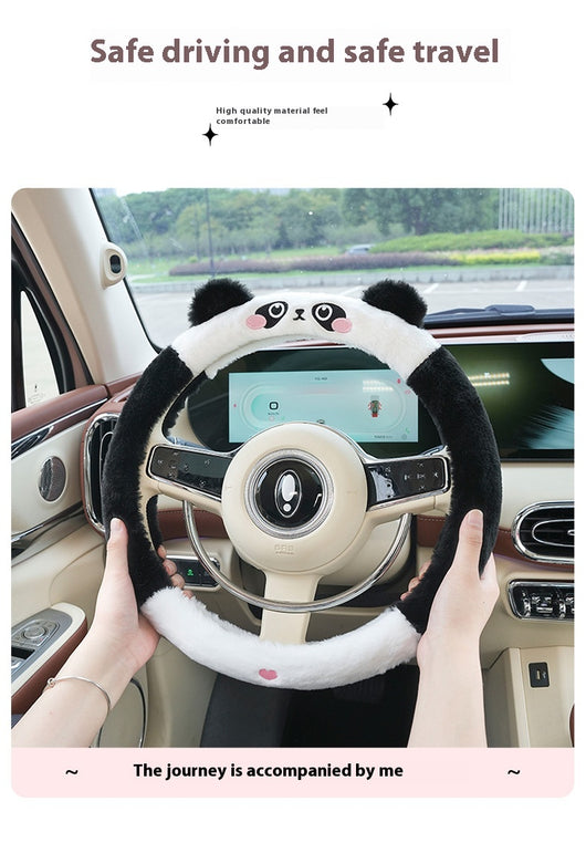 Funda Térmica Peluche para Volante - Diseño Cartoon Otoño Invierno - Image 19