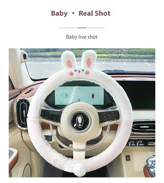 Funda Térmica Peluche para Volante - Diseño Cartoon Otoño Invierno - Image 22