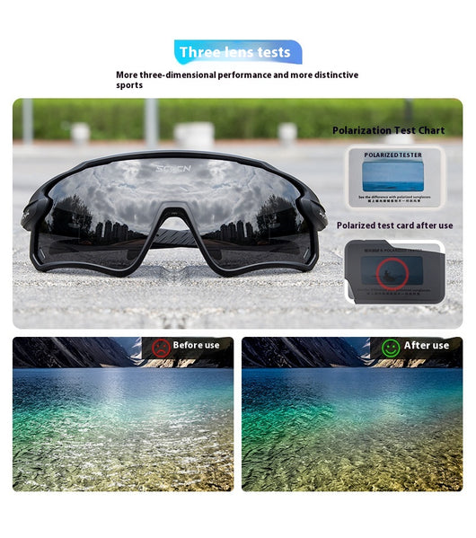 Gafas Deportivas Protectoras para Ciclismo y Running - Marco Completo Antipolvo y Viento - Image 38