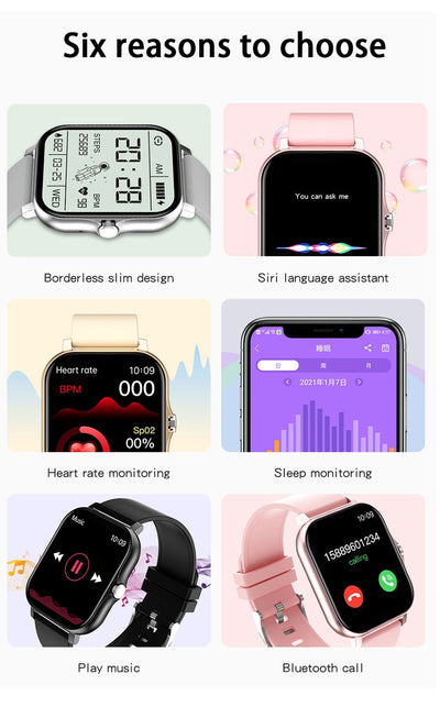 Reloj Inteligente Y13 con Monitor de Frecuencia Cardíaca y Llamadas Bluetooth - Image 20