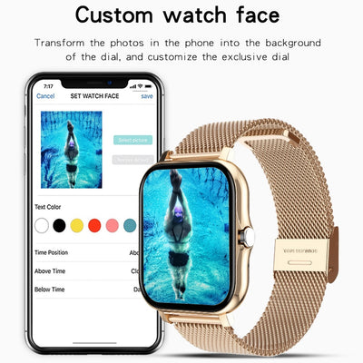 Reloj Inteligente Y13 con Monitor de Frecuencia Cardíaca y Llamadas Bluetooth - Image 23