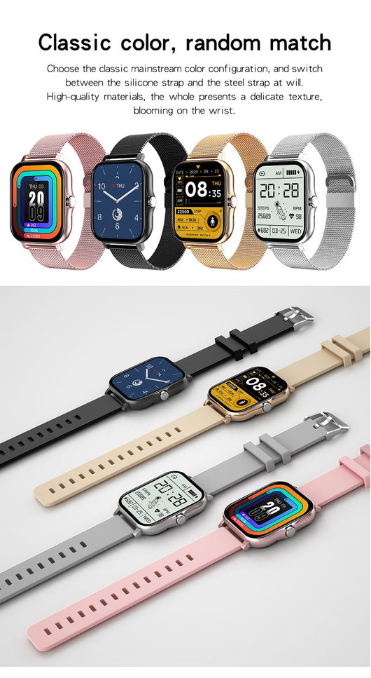 Reloj Inteligente Y13 con Monitor de Frecuencia Cardíaca y Llamadas Bluetooth - Image 30