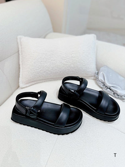 Sandalias de Plataforma Ligera con Correa - Piel de Borrego Suave y Comodidad Total - Image 11