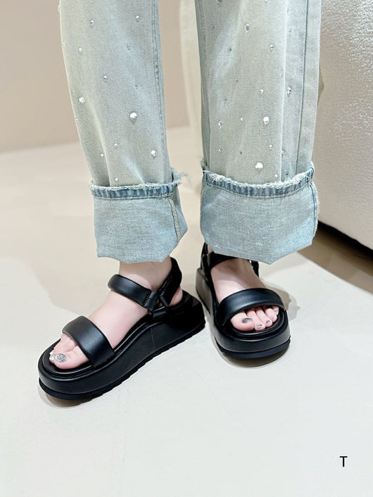 Sandalias de Plataforma Ligera con Correa - Piel de Borrego Suave y Comodidad Total - Image 21