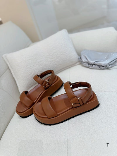 Sandalias de Plataforma Ligera con Correa - Piel de Borrego Suave y Comodidad Total - Image 25
