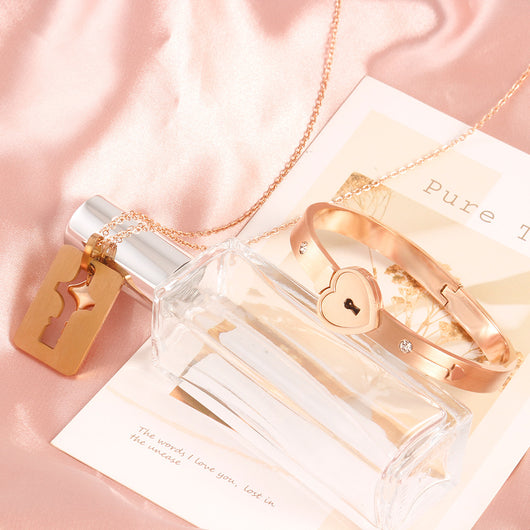 Pulsera Candado del Amor para Parejas en Aleación - Image 12
