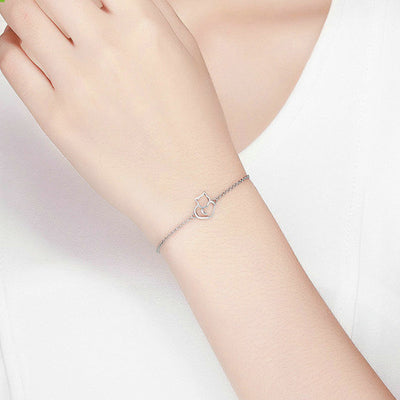 Pulsera de Plata con Gato Adorable - Image 9
