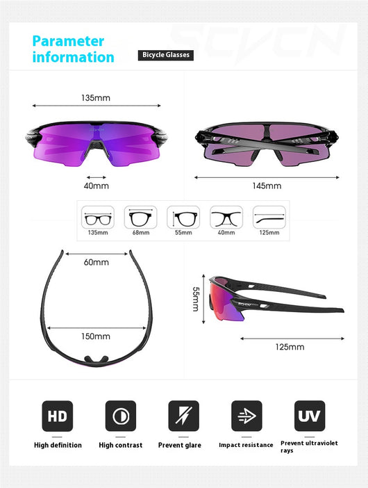 Gafas Deportivas para Ciclismo con Protección UV - Image 23