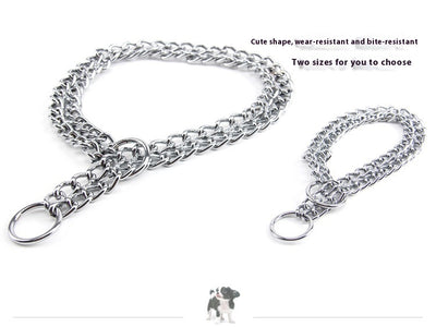 Collar Doble Fila de Acero Carbono para Mascotas - Image 11