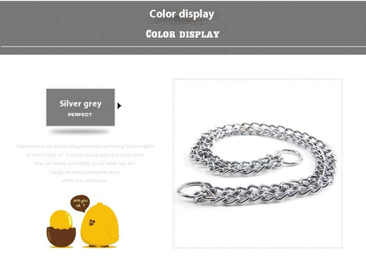 Collar Doble Fila de Acero Carbono para Mascotas - Image 13