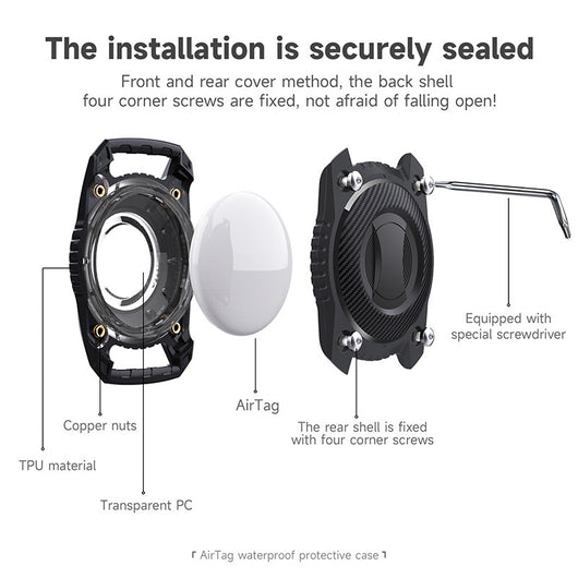 Funda Protectora Impermeable AirTag IP7 Localizador - Image 13