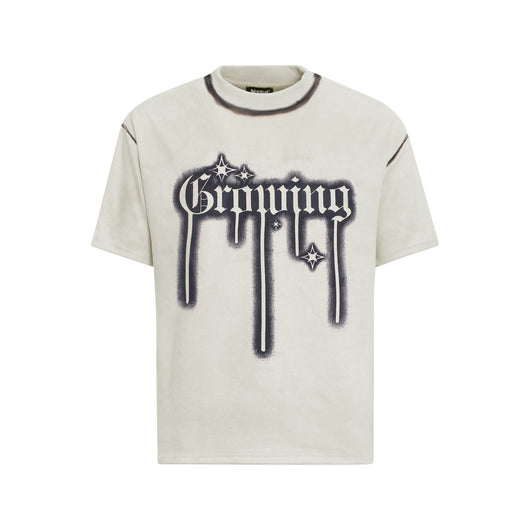 Playera para Hombre con Estampado Gótico en Tinta - Image 25