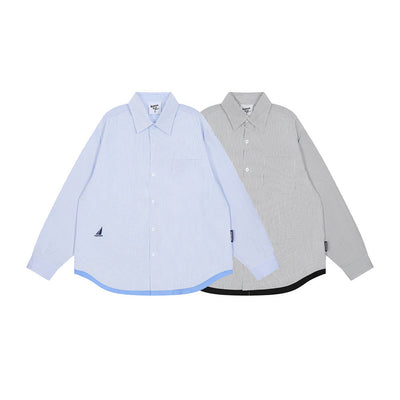 Camisa Manga Larga Combinada para Hombre - Image 25