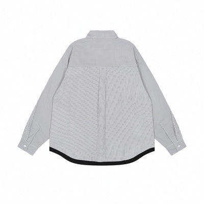 Camisa Manga Larga Combinada para Hombre - Image 30