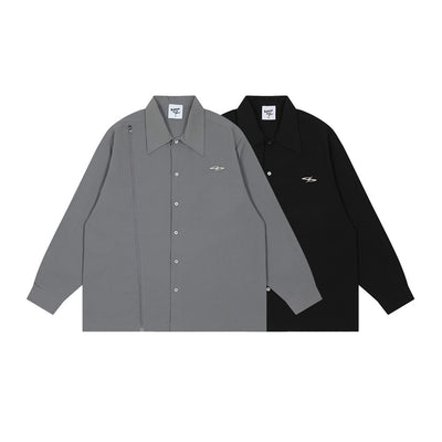 Camisa Holgada de Manga Larga para Hombre - Image 29