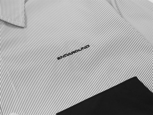 Camisa Suelta de Rayas Verticales y Manga Larga para Hombre - Image 26