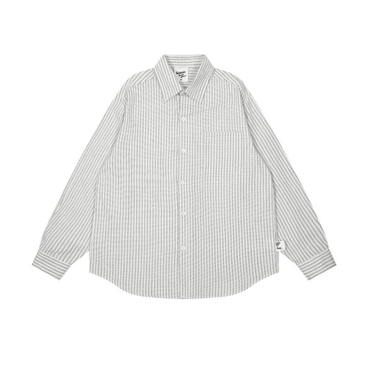 Camisa Casual de Rayas Verticales para Hombre - Image 33