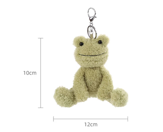 Llavero Peluche Rana Adorable para Mochila Escolar - Image 13