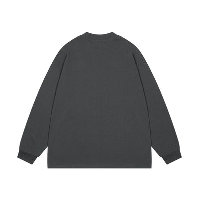 Camiseta Manga Larga Básica para Hombre - Colores Sólidos - Image 21