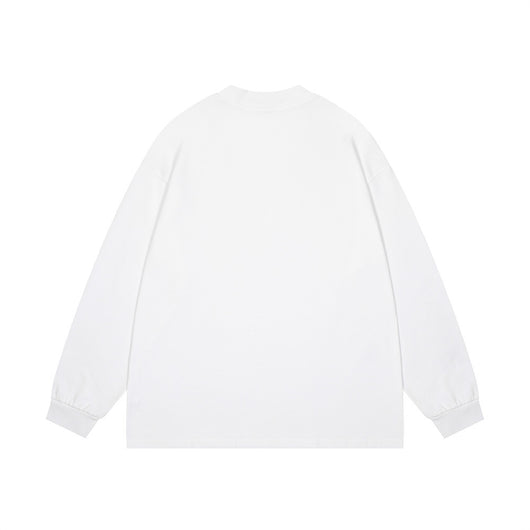 Camiseta Manga Larga Básica para Hombre - Colores Sólidos - Image 24