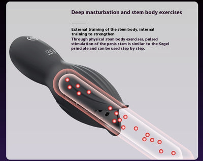 Masajeador de Vibración Resistente al Agua para Hombre - Image 19