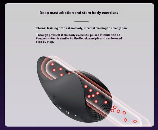 Masajeador de Vibración Resistente al Agua para Hombre - Image 22
