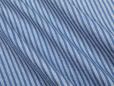 Camisa Suelta de Rayas Verticales y Manga Larga para Hombre - Image 22