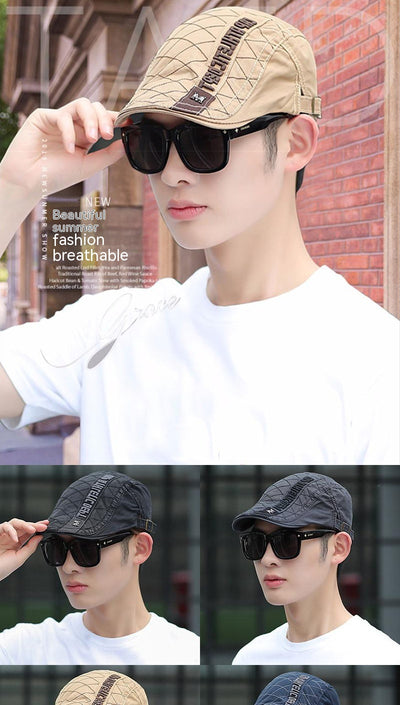 Gorra de Protección Solar Otoño Invierno para Hombre con Visera - Image 29