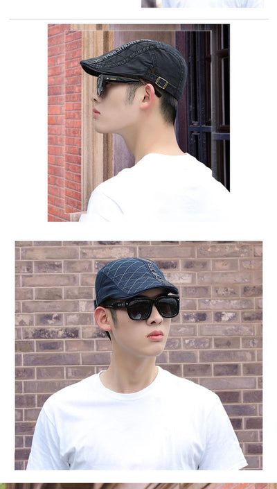 Gorra de Protección Solar Otoño Invierno para Hombre con Visera - Image 31