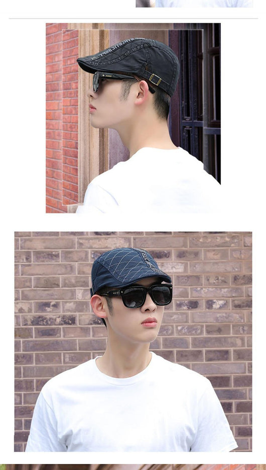 Gorra de Protección Solar Otoño Invierno para Hombre con Visera - Image 31