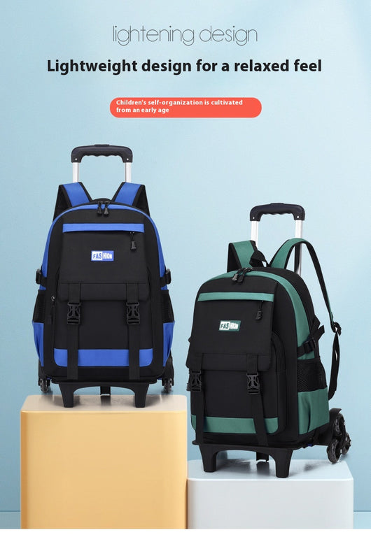 Mochila Escolar con Ruedas de Gran Capacidad para Primaria - Image 28