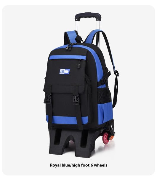 Mochila Escolar con Ruedas de Gran Capacidad para Primaria - Image 30